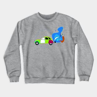 color car Crewneck Sweatshirt